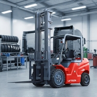 Forklift Listrik Liftron CPD35 Compact untuk Operasi Distribusi Material Pabrik