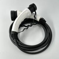 Kabel Pengisian Daya Mobil Listrik BYD 1P/3P 32A Tipe 1 Kabel Pengisian EV SAE J1772/IEC 62196 AC220-250V/380V 5m CE/IP55