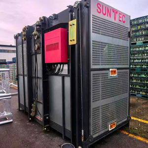 <span class=keywords><strong>Montacarichi</strong></span> Elettrico a Doppia Gabbia per Cantieri Edili, Elevatore per Merci e Passeggeri - Product Image 1