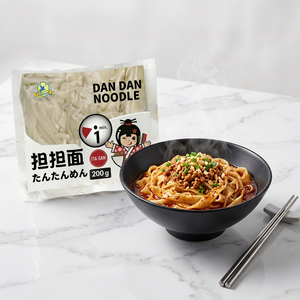 Nouilles Dan Dan Artisanales Façonnées à la Main 200g – Ramen Épicé Authentique du Sichuan au Blé, Saveur Héritage pour les Gourmets - Product Image 3