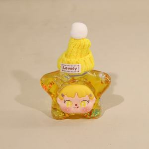 Nuovi Ornamenti Luminosi a Forma di Piccola Stella con Sabbia Fluida in Plastica, Accessori da Scrivania Creativi e Vendutissimi, Prodotti in Cina - Product Image 4
