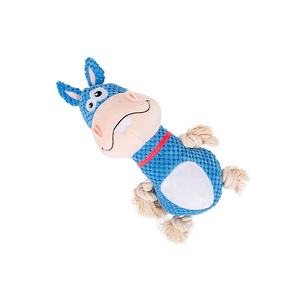 थोक कपास रस्सी बेवकूफ गधे पालतू जानवर संवर्धन लक्जरी पालतू कुत्ते चउ खिलौने - Product Image 6