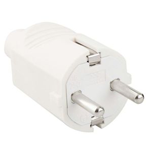 Claville en caoutchouc blanc 10/16a, résistante et durable, idéale pour des connexions électriques sûres et fiables. - Product Image 1