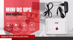 SKE แหล่งจ่ายไฟขนาดเล็ก13200mAh DC 5V 9V 12V 15V 24V อินพุต DC 12V พร้อมแผงโซลาร์เซลล์สำหรับโมเด็มเราเตอร์ WIFI สำหรับคอมพิวเตอร์ - Product Image 3