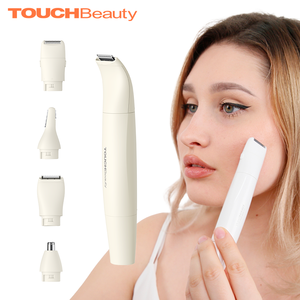<span class=keywords><strong>TOUCHBeauty</strong></span> Rasoir électrique multifonctionnel 4 en 1 en forme de stylo, pour usage domestique, rasoir corporel portable, ensemble de tondeuses détachables pour femmes et hommes - Product Image 1