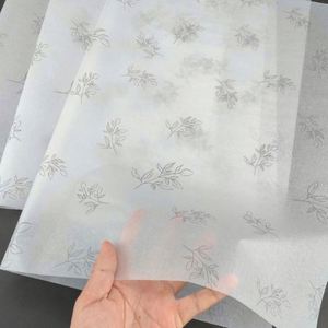 Customized Printed Logo Coated PE <b>Double</b> Sided Virgin Biodegradable Craft Paper Tissue Gift Wrapping Stickers Inkjet Compatible - Product Image 1
