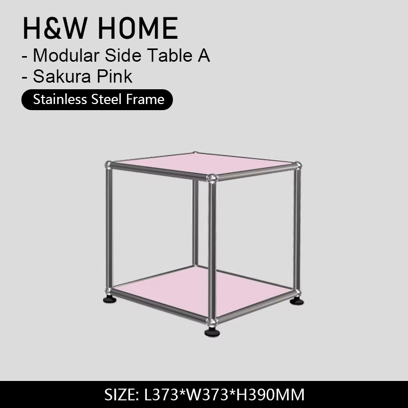 Mesa Auxiliar Modular A - Rosa Sakura