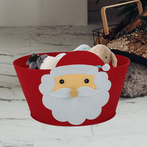 Panier de rangement pliable en feutre carré moderne pour vêtements, vente en gros d'usine - Product Image 1