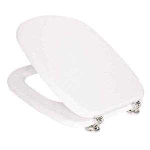 CL24 Siège en fonte blanche pour fournitures de bain Sièges de toilette - Product Image 1