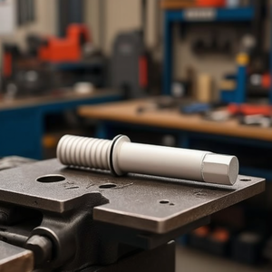 Control Screw For Modular <b>Vice</b> 10mm Hex Shaft With O Ring Seal Bench Vise Component - Product Image 3