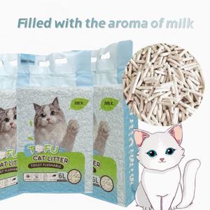 ทรายแมวเต้าหู้คุณภาพสูง ดูดซับน้ำได้ดี ควบคุมกลิ่น ฝุ่นน้อย - Product Image 1