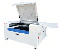 Nouvelle machine de gravure et de découpe au laser CO2 Lisbet 60W 600mm*400mm pour acrylique, caoutchouc, cuir, bois, verre, MDF, contreplaqué, papier, pierre