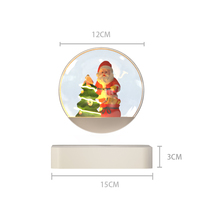Lámpara Nocturna Magnética de Levitación Aitana con Control Táctil, Hecha a Mano en Plástico, Regalo de Navidad para Niños, Familia, Hogar, Oficina, Escritorio