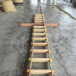 Escalera de Cuerda de Madera de Alta Resistencia para Barcos, Precio al por Mayor Directo de Fábrica - Product Image 1