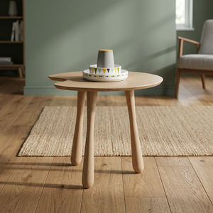 Mesa de Centro Moderna de Madera, Diseño Escandinavo, Muebles Hechos a Mano para Sala de Estar, Base de Madera Sólida - Product Image 3