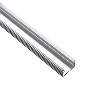 High grade low price silver anodized LED aluminum channel