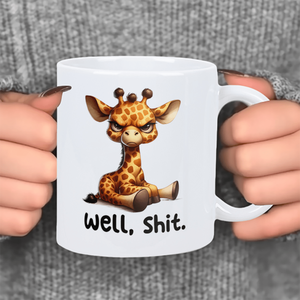 Vente chaude Diytree Girafe <span class=keywords><strong>Humour</strong></span> <span class=keywords><strong>Tasse</strong></span> Magique En Céramique Blanc Isolé <span class=keywords><strong>Tasse</strong></span> À Café Réutilisable pour Hommes et Femmes - Product Image 6
