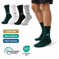 Chaussettes de sport pour jeunes et adultes, fabrication directe usine, avec bord côtelé, respirantes, antibactériennes, séchage rapide, logo personnalisé, pour la course, la gym et les équipes.