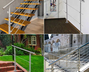 Ngoài trời <span class=keywords><strong>Rod</strong></span> threading cột lan can thép không gỉ Bar loại lan can và lan can ngoài trời lan can và lan can - Product Image 2