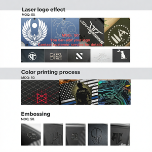 Porte-cartes en métal fin et léger, capacité de 20 cartes, 8 emplacements pour logo personnalisé homme, portefeuille minimaliste en alliage d'aluminium avec blocage RFID - Product Image 2