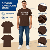 T-shirt unisexe de qualité supérieure, 300 g/m², impression personnalisée, taille plus, confortable, manches courtes, été, couleur unie, doux, style hip-hop