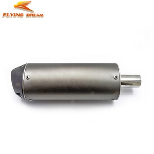 Pit Bike moto réducteur de bruit <span class=keywords><strong>DB</strong></span> tueur en alliage d'aluminium ovale 28mm 32mm 38mm silencieux d'échappement - Product Image 4