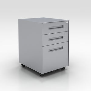 Archivador Móvil Moderno de Hierro con 3 Cajones, Extraíble, con Ruedas para Uso en Almacén, Escuela o <span class=keywords><strong>Supermercado</strong></span>, Garantía de 5 Años - Product Image 2