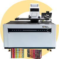 Imprimante jet d'encre numérique Giftec haute efficacité à passage unique avec système d'encre continue (CISS) pour l'impression rapide de données variables sur surfaces de livres et de boîtes cadeaux