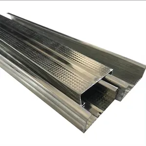 Canal de furring de metal galvanizado para materiais de construção quilha de aço leve Omega para divisória de drywall