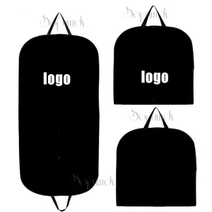 Bán Sỉ Logo Tùy Chỉnh 600 Denier Polyester Bọc Quần Áo Thoáng Khí Áo Choàng Dài Cô Dâu Không Dệt Túi May Váy Cưới