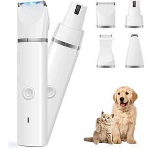Ceramic Blades Professional Puppy Grooming Shaver Machine Kit Cleaner Shaving Knife Cutter Dog Hair Clipper Trimmer for Pets - Product Image 1