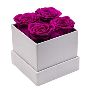 Confezione Regalo Cross Border Immortal Rose Hug Bucket con 4 Coperchi Quadrati Neri Heaven and Earth per San Valentino Qixi - Product Image 1