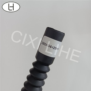 Tuyau de drainage corrugué en EPDM étanche 280*34*20mm pour sortie interne de la cuve de la <span class=keywords><strong>machine</strong></span> <span class=keywords><strong>à</strong></span> <span class=keywords><strong>laver</strong></span> - Product Image 3