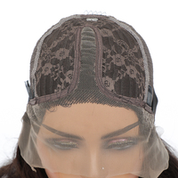 Perruques T-Part en dentelle HD à prix de gros, 100 % cheveux indiens vierges Remy, cuticules alignées, ondulations profondes lâches pour femmes noires