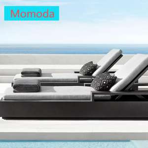 Offre Spéciale <span class=keywords><strong>de</strong></span> <span class=keywords><strong>soleil</strong></span> populaire moderne avec accoudoir en aluminium piscine extérieure chaise longue <span class=keywords><strong>de</strong></span> plage chaise longue portable extérieure - Product Image 1