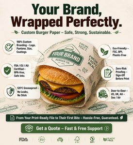 Feuilles <span class=keywords><strong>de</strong></span> papier d'aluminium enduites en nid d'abeille pour sandwichs, hamburgers, hot-dogs, pizzas et gâteaux – Inserts pour paniers alimentaires - Product Image 3