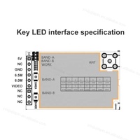 Module VRX 2026 DMKR 3.3G 16CH pour lunettes FPV longue portée et station terrestre 3330MHz – En stock