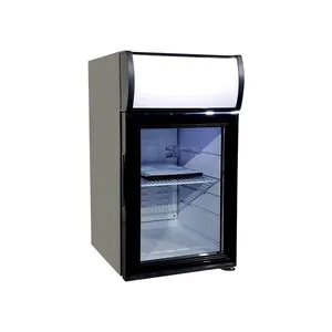 Meisda SC21B 21L мини-холодильник с прозрачной стеклянной дверью холодильник бар охладитель напитков