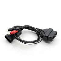 Câble adaptateur 3 broches vers 16 broches pour diagnostic Fiat, Alfa Romeo et Lancia, scanner de diagnostic universel 12-24V