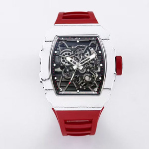 <span class=keywords><strong>Montre</strong></span> automatique mécanique pour hommes, <span class=keywords><strong>de</strong></span> luxe, haut <span class=keywords><strong>de</strong></span> gamme, en fibre <span class=keywords><strong>de</strong></span> carbone, couleur blanc et rouge, ultra-fine, étanche, <span class=keywords><strong>de</strong></span> 26 ans <span class=keywords><strong>de</strong></span> durée <span class=keywords><strong>de</strong></span> vie, pour le sport - Product Image 1
