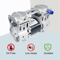 SMV300P-90 série pompe à vide huile 220v -98kpa pompe à vide sans huile pour équipement de liposuccion
