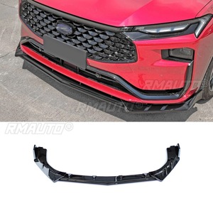 For Mondeo Car Front Bumper <b>Lip</b> Carbon Look Car Accessories for Ford Mondeo ST Line 2022 Bumper Protector Car Accessories - Product Image 1