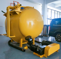 Système de transport pneumatique pour cendres volantes, poudre de ciment/système d'aérosurfaçage, système industriel de manutention des cendres avec silo à gros sacs