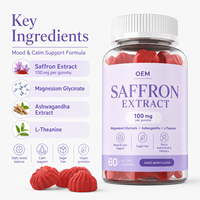 Gummies au Safran pour le Soutien Quotidien au Calme, l'Amélioration du Stress et l'Équilibre de l'Humeur – Complément de Bien-être pour un Mode de Vie Équilibré