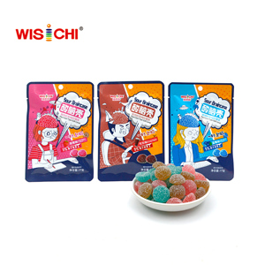 Kostenlose Probe Pektin vegane Vitamin Gummis Halal Soft Candy saure Frucht geschmack Süßigkeiten - Product Image 3