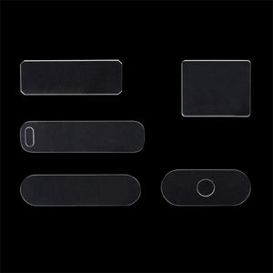 Lentille convexe en verre saphir de haute qualité de 8 pouces avec motif plat personnalisé avec une transmission élevée et une excellente propreté Support OEM - Product Image 3