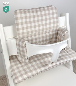Coussin de siège lavable pour <span class=keywords><strong>chaise</strong></span> haute bébé, accessoires personnalisés pour <span class=keywords><strong>chaise</strong></span> haute, compatible avec la <span class=keywords><strong>chaise</strong></span> haute <span class=keywords><strong>Stokke</strong></span> Tripp Trapp - Product Image 2