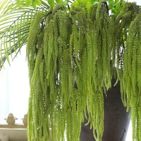 Plantes suspendues artificielles en plastique souple de haute qualité, écologiques, Amarante, modernes, faites à la main, pour Noël, Halloween, mariage, Pâques