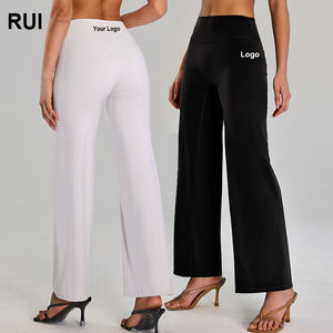 RUIQUWIN - Pantalones de Yoga Casuales para Mujer, Diseño Nuevo, Cintura Alta Elástica, Secado Rápido, Transpirables, para Ejercicio Físico - Product Image 1
