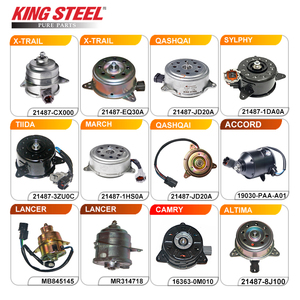 มอเตอร์พัดลมหม้อน้ำอะไหล่รถยนต์ King Steel OEM 16361-23030 ใบพัดลมหม้อน้ำสำหรับ TOYOTA YARIS (JPP) NCP1 - Product Image 4